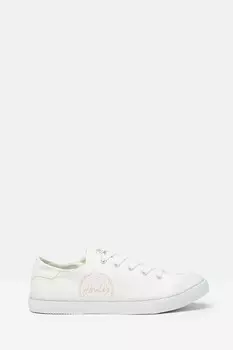 Кеды из парусины Joules, белый