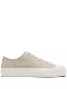 Кеды Jack BURBERRY, нейтральный