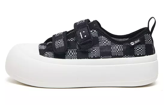 Кеды Joy&Mario Skateboard Shoes Women's Low-Top, черный