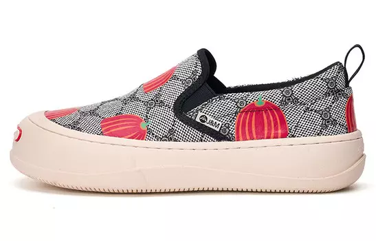 Кеды Joy&Mario Skateboard Shoes Women's Low-Top, черный