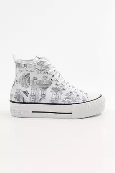 Кеды Kampus Max Karl Lagerfeld, белый