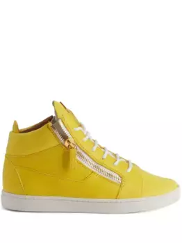 Кеды Kriss Giuseppe Zanotti, желтый