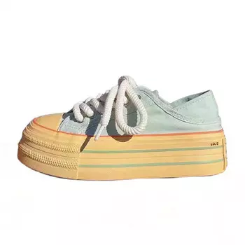 Кеды Luji Skateboard Women's Low-Top, мятно-зеленый