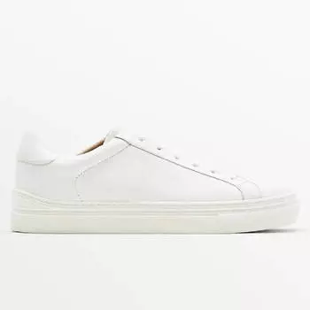 Кеды Massimo Dutti Leather, белый