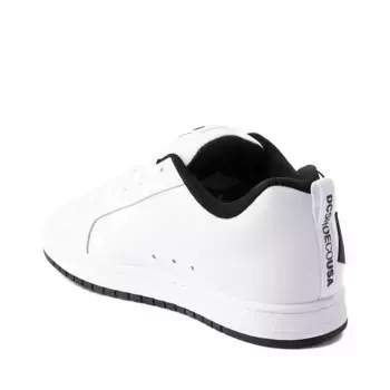 Кеды Mens DC Court Graffik Skate Shoe, белый/черный