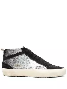 Кеды Mid Star Golden Goose, черный