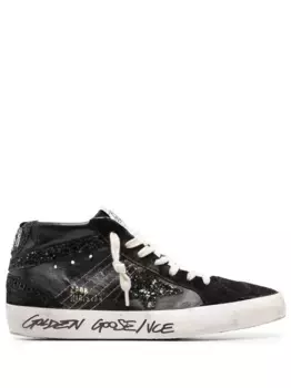 Кеды Mid Star GOLDEN GOOSE, черный