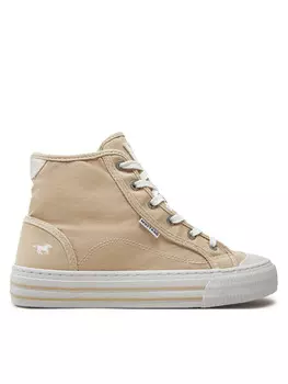 Кеды Mustang, бежевый