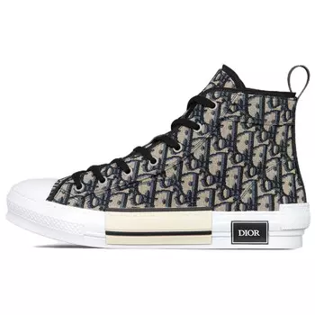 Кеды мужские, B23 обувь для скейтбординга высокая бежевый/черный Dior