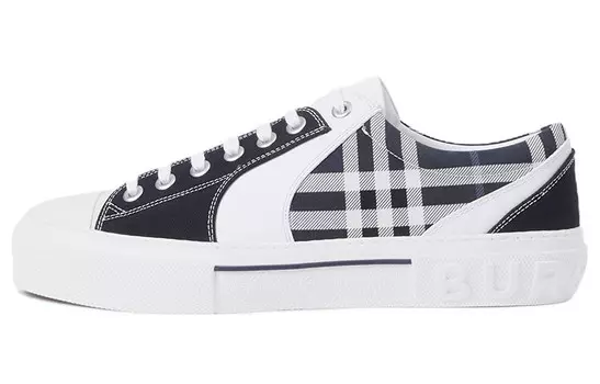 Кеды мужские низкие Burberry, белый / синий