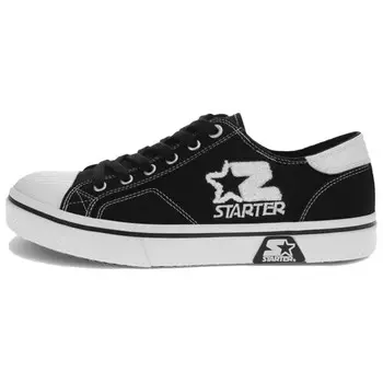 Кеды мужские низкие черные/белые Starter