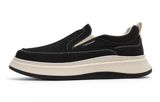 Кеды мужские низкие черные C°Banner