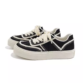 Кеды мужские низкие черные Huanqiu