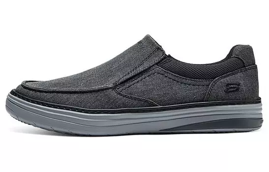 Кеды мужские низкие черные/серые Skechers