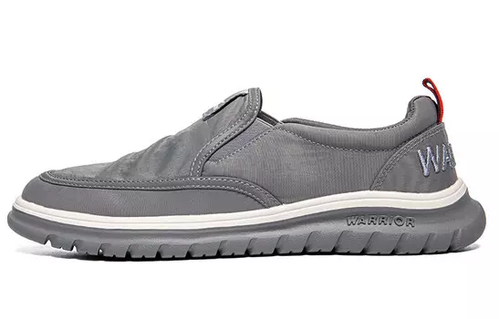 Кеды мужские низкие серые Warrior
