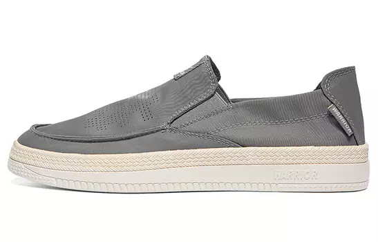 Кеды мужские низкие серые Warrior