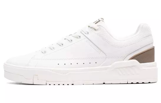 Кеды мужские, ОБЩИЕ 70-е обувь для скейтбординга Низкая Lining, белый/коричневый