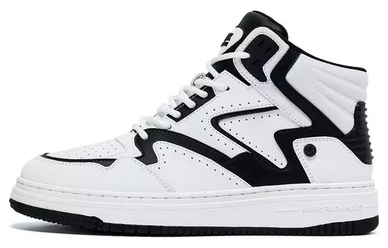 Кеды мужские, Обувь для скейтборда Мужская с высоким верхом Fairwhale, цвет White black (plus cotton)