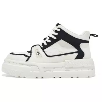 Кеды мужские, Обувь для скейтборда Мужская с высоким верхом Fairwhale, цвет Light cloud white