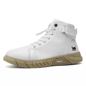 Кеды мужские, Обувь для скейтборда Мужская с высоким верхом Eastern Camel, черный