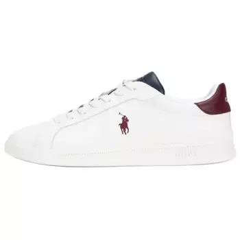 Кеды мужские, Обувь для скейтбординга Court, мужская, низкая, белый Polo Ralph Lauren