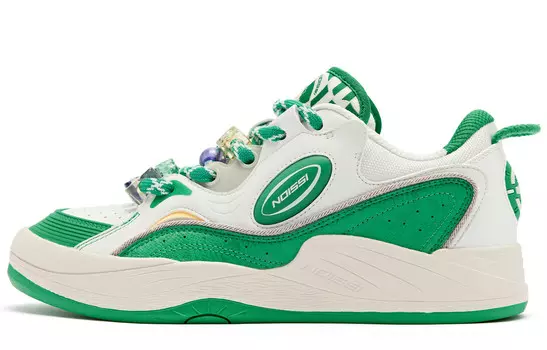 Кеды мужские, Обувь для скейтбординга Egg Shoes Мужская низкая зеленый Qiaodan