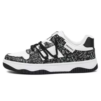 Кеды мужские, Обувь для скейтбординга Мужская низкая No Two Craftsmen, белый/синий