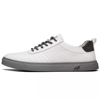 Кеды мужские, Обувь для скейтбординга Мужская Средняя St&Sat, белый