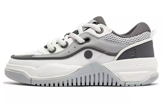 Кеды мужские, обувь для скейтбординга низкая 361°, цвет Black Gray