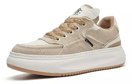 Кеды мужские, обувь для скейтбординга низкая абрикосовый Trumppipe, цвет Apricot