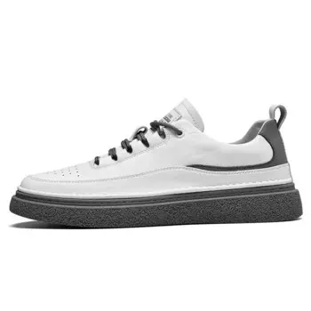 Кеды мужские, обувь для скейтбординга низкая Aokang, цвет White Gray