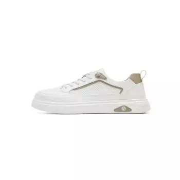 Кеды мужские, обувь для скейтбординга низкая Aokang, белый/зеленый