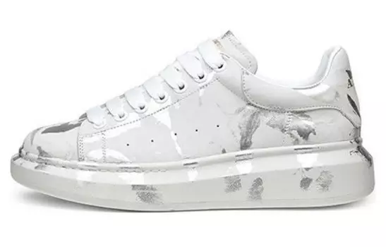 Кеды мужские, обувь для скейтбординга низкая Aquascutum, серебряный