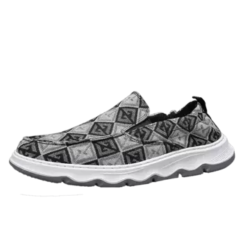 Кеды мужские, обувь для скейтбординга низкая Atongmu, черный