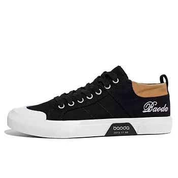 Кеды мужские, обувь для скейтбординга низкая Baoda, цвет Gray Green