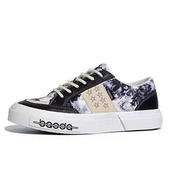 Кеды мужские, обувь для скейтбординга низкая Baoda, черный/белый