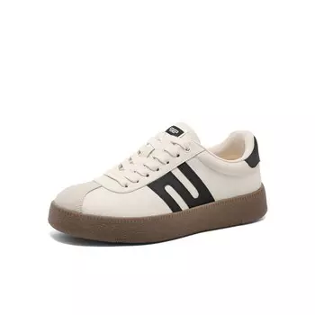 Кеды мужские, обувь для скейтбординга низкая Belle, черный/белый