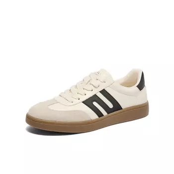 Кеды мужские, обувь для скейтбординга низкая Belle, белый/зеленый