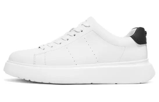 Кеды мужские, обувь для скейтбординга низкая Belle, белый/черный