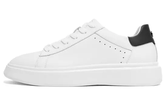 Кеды мужские, обувь для скейтбординга низкая Belle, белый/черный