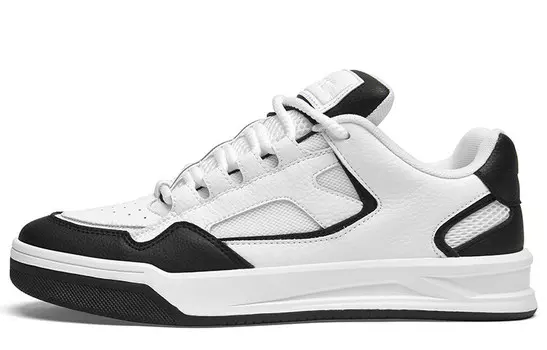 Кеды мужские, обувь для скейтбординга низкая белый Cabbeen