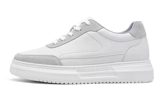 Кеды мужские, обувь для скейтбординга низкая белый He Jinchang