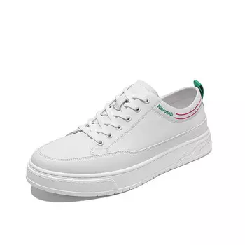 Кеды мужские, обувь для скейтбординга низкая белый Kolumb