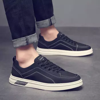 Кеды мужские, обувь для скейтбординга низкая белый Oceania Roo