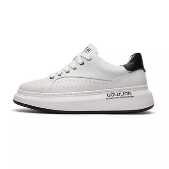 Кеды мужские, обувь для скейтбординга низкая белый Goldlion