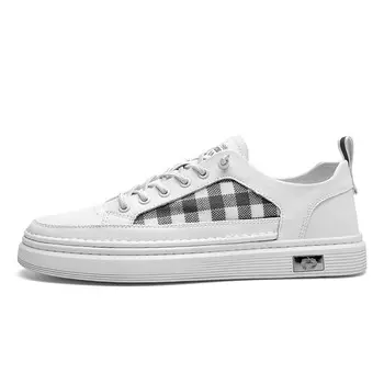 Кеды мужские, обувь для скейтбординга низкая белый Aokang