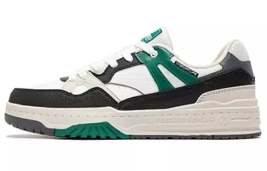 Кеды мужские, обувь для скейтбординга низкая белый/черный 361°