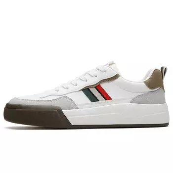 Кеды мужские, обувь для скейтбординга низкая белый Pamate