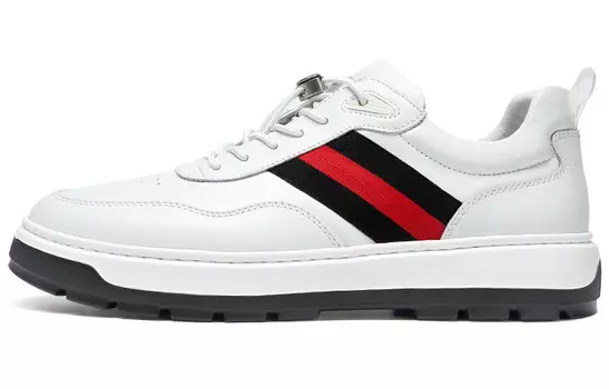 Кеды мужские, обувь для скейтбординга низкая белый Satchi