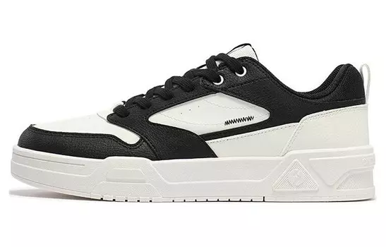 Кеды мужские, обувь для скейтбординга низкая белый/черный 361°